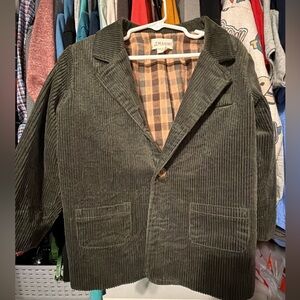 Me & Henry Green Corduroy Blazer/Jacket